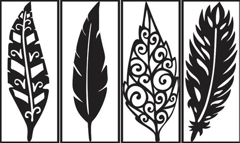 Download Free Feather SVG, Feather DXF, Cuttable File Commercial Use